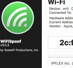 WiFiSpoof by SweetP Productions